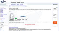 Desktop Screenshot of absolutefuturity.com